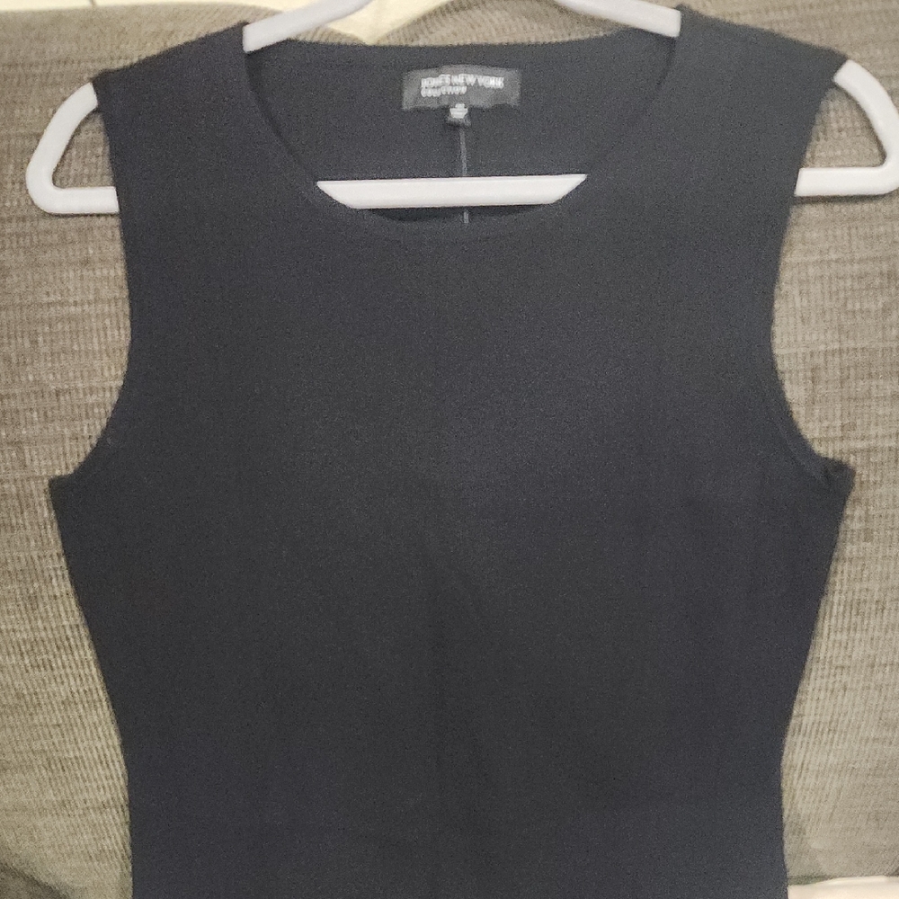 Black Sleeveless Dress From Jones New York